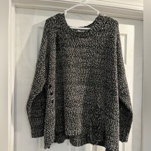 Distressed Umgee oversized sweater